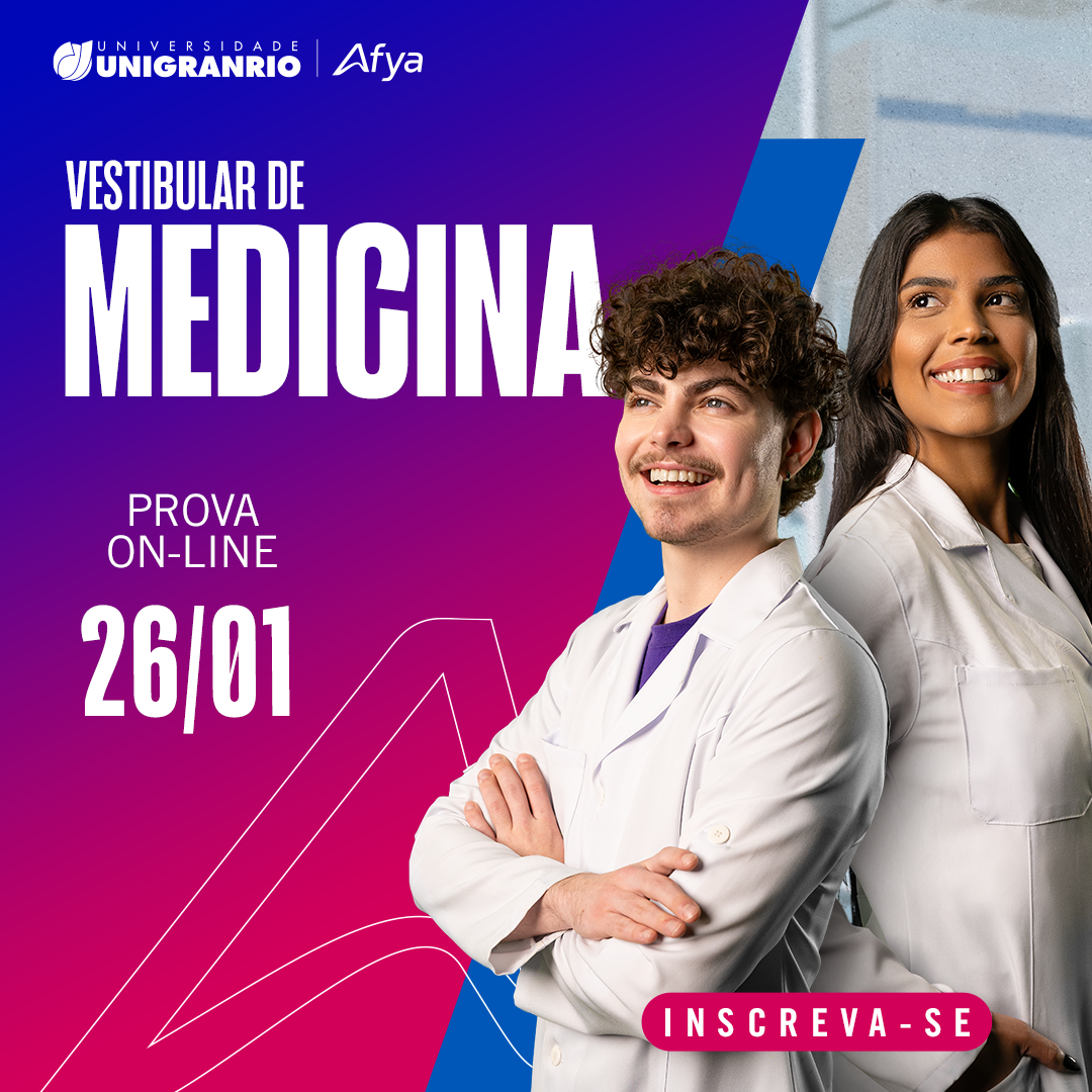 3º Vestibular de Medicina 2025.1 | Universidade Unigranrio Afya